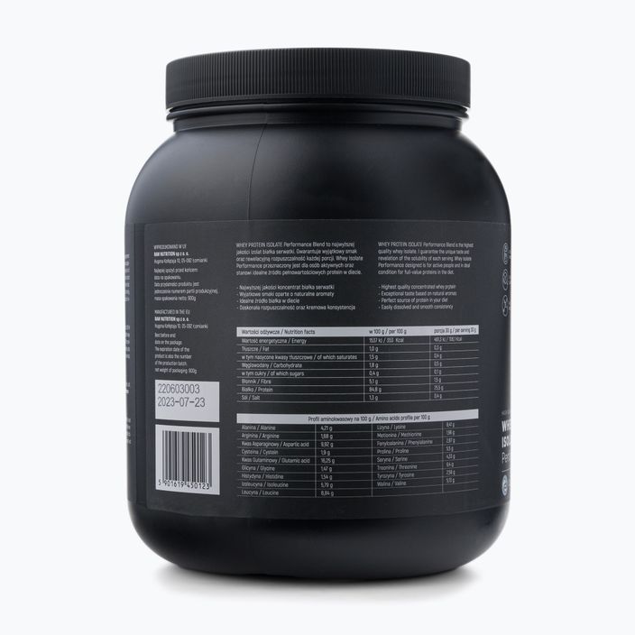 Izolát syrovátkové bílkoviny Raw Nutrition 900g kokos WPI-59017 3