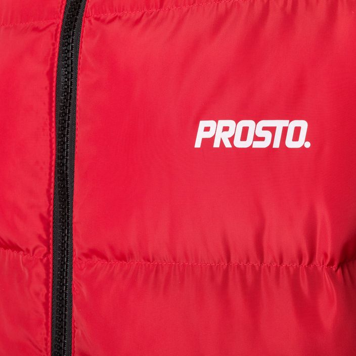 Zimní bunda pánská PROSTO Winter Adament červená KL222MOUT1013 3