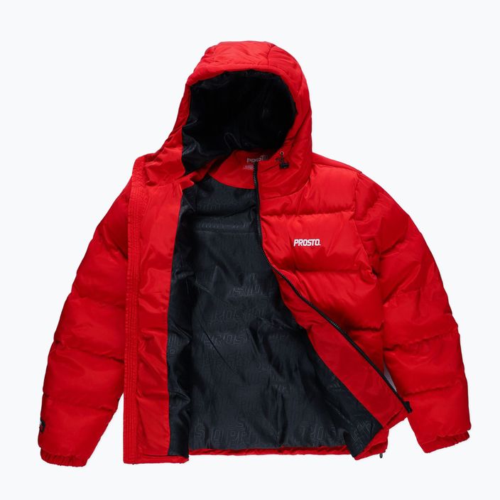 Zimní bunda pánská PROSTO Winter Adament červená KL222MOUT1013 6