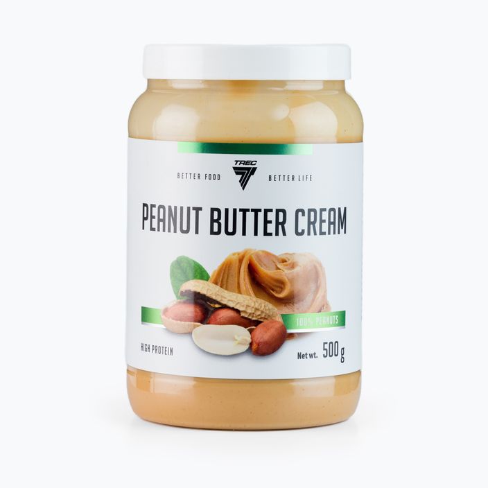 Arašídové máslo Trec Better Food Peanut Butter Cream 500g TRE/926