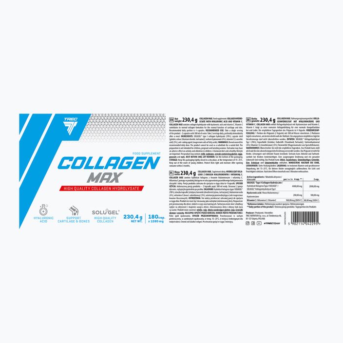 Trec Collagen Max 180 kapslí 2