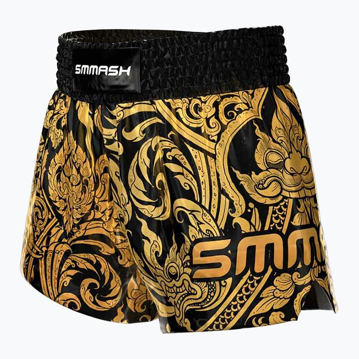 SMMASH Muay Thai Story 2.0 gold pánské tréninkové šortky SHC5-012 3