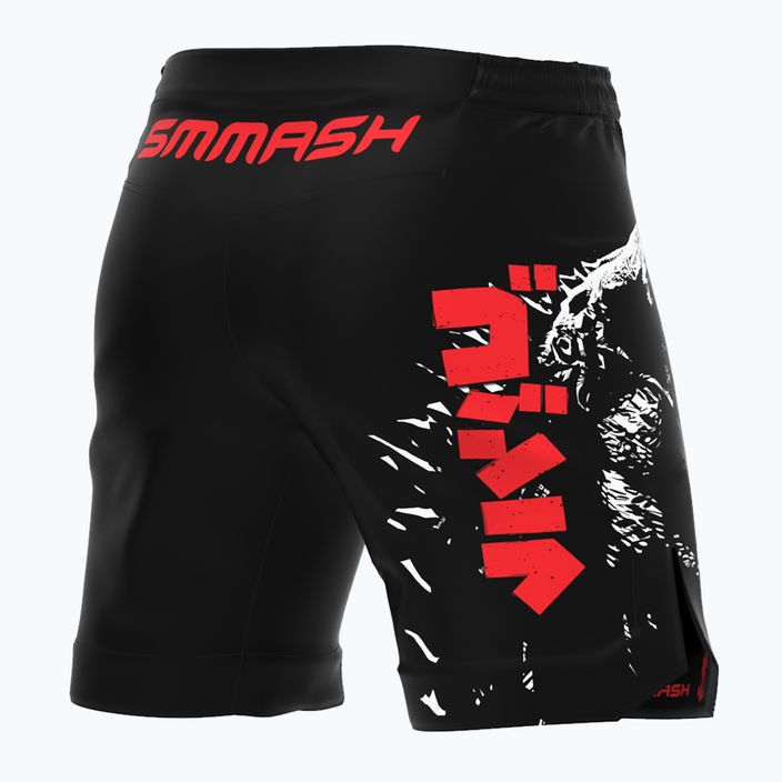SMMASH Zilla pánské tréninkové šortky černé SHC4-019 6