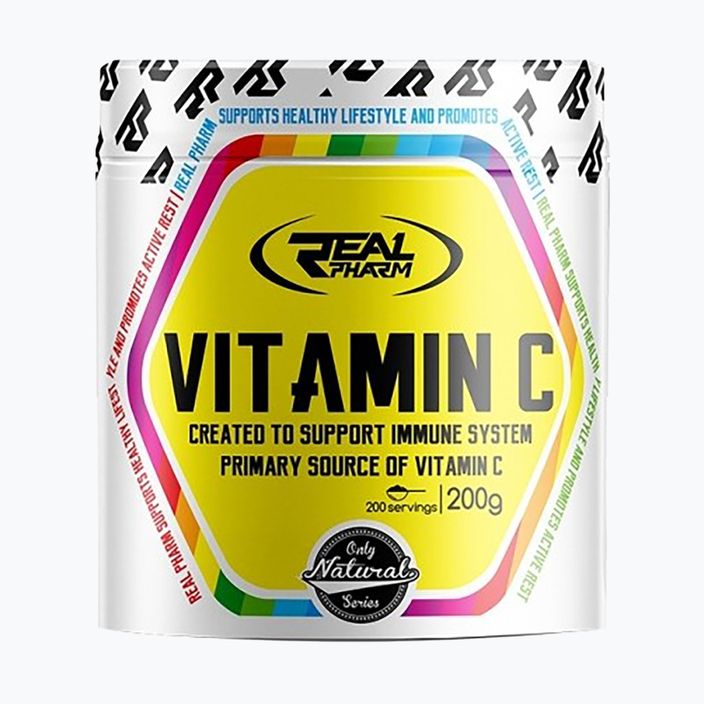Real Pharm Vitamin C 200 g jahoda/malina 3