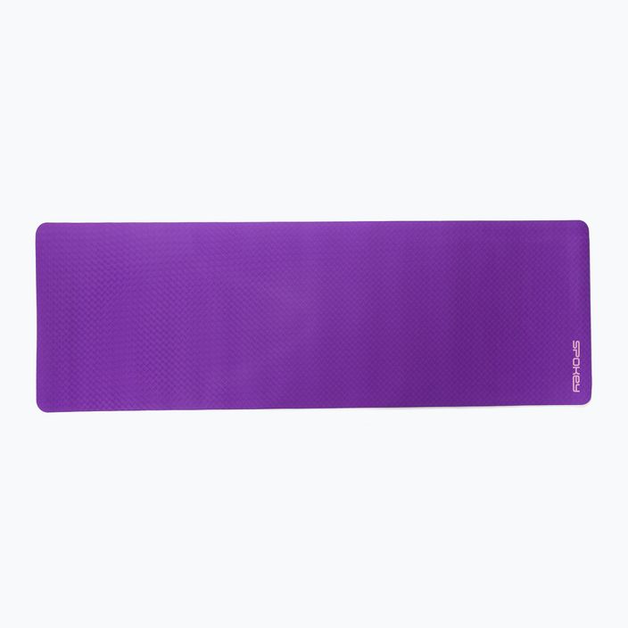 Podložka na jógu Spokey Yoga Duo 4 mm fialovo-růžová 929893 2