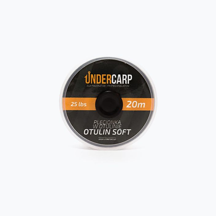 Kaprový pletený vlasec UNDERCARP hnědý UC88 2
