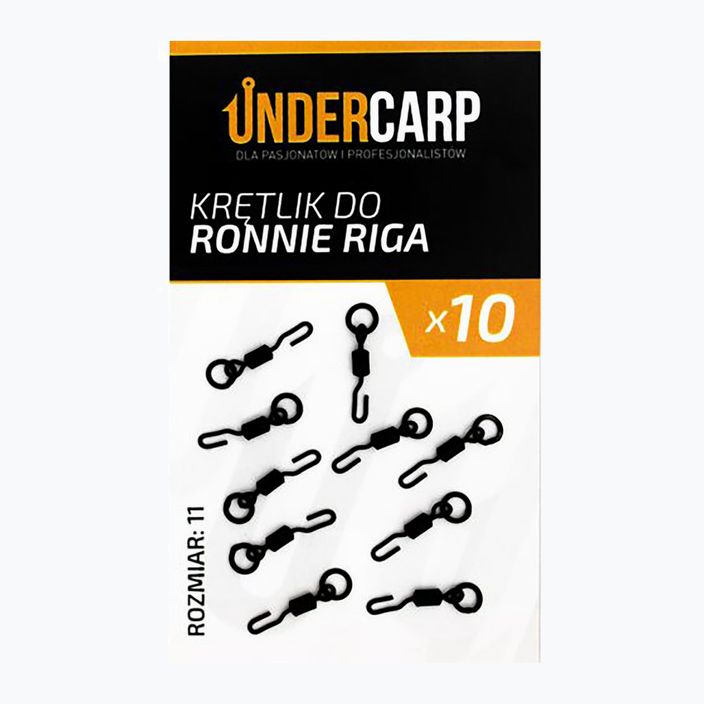 Ronnie Riga UNDERCARP kaprové obratlíky černé UC262