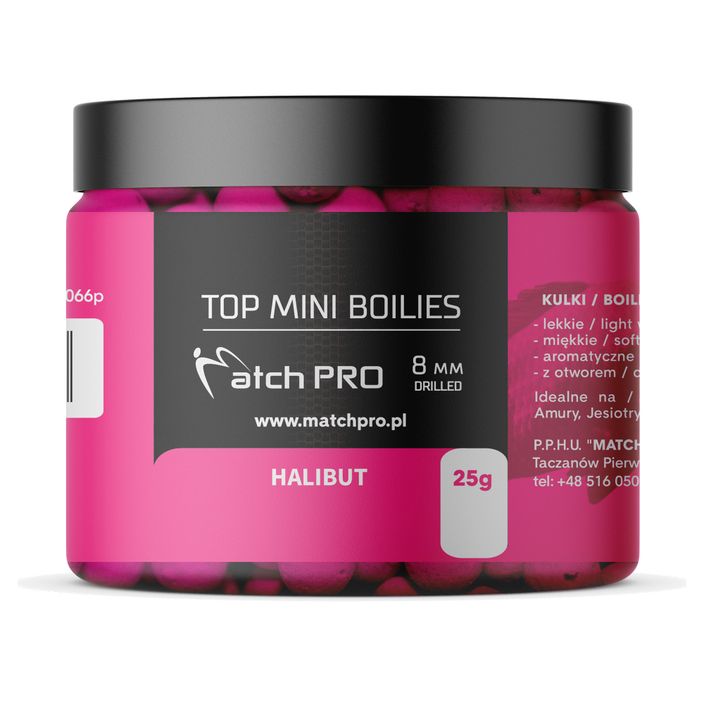 MatchPro Top Boiles Halibut 8 mm růžová 979087 2