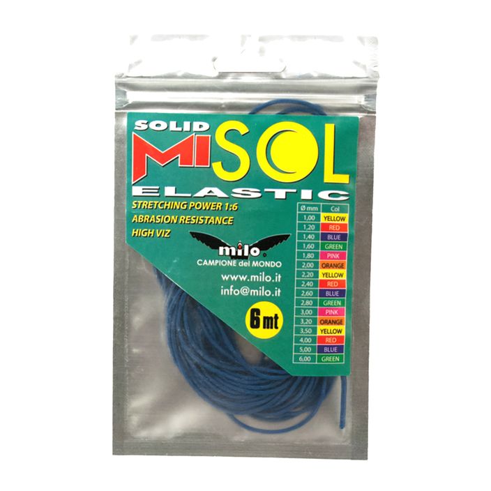 Tlumič nárazů pro tyč Milo Elastico Misol Solid 6m modrá 606VV0097 D42 2