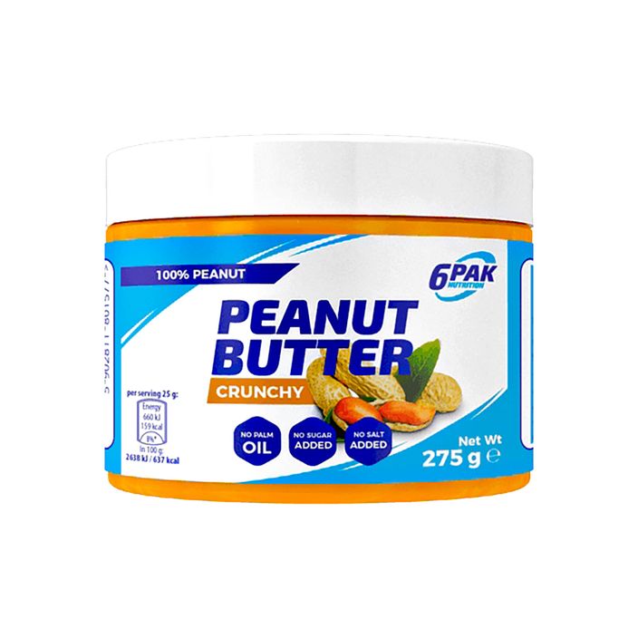 6PAK Peanut Butter Crunchy 275g PAK/062 2