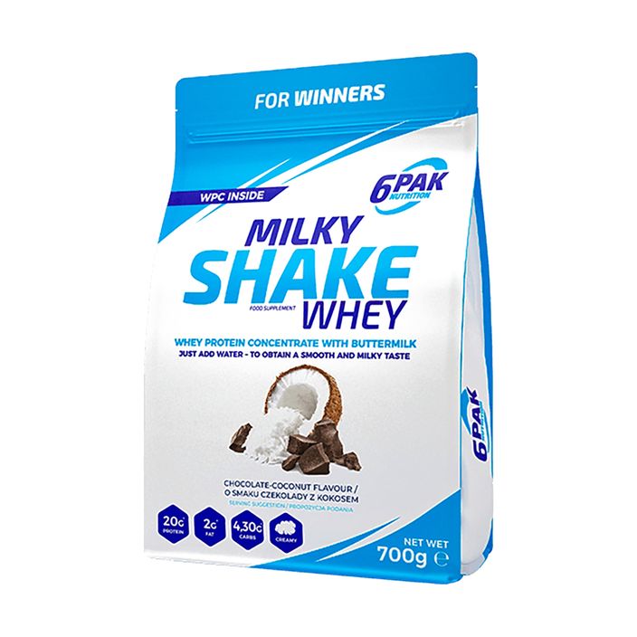 Whey 6PAK Milky Shake 700g kokos-čokoláda PAK/032 2