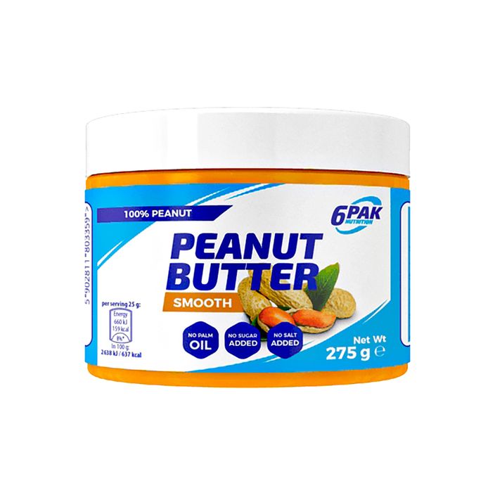 6PAK Peanut Butter Smooth 275g PAK/061 2