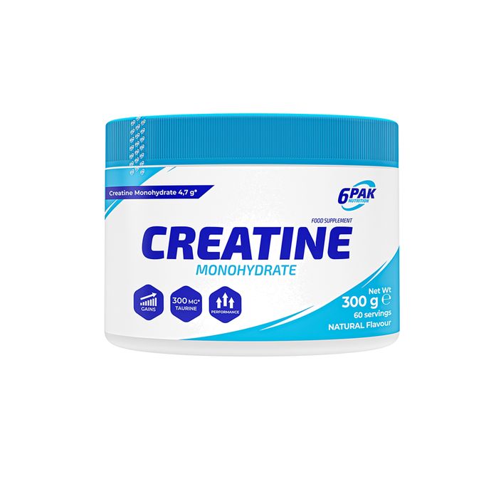 Creatine Monohydrate 6PAK Kreatin 300g Pure PAK/243 2