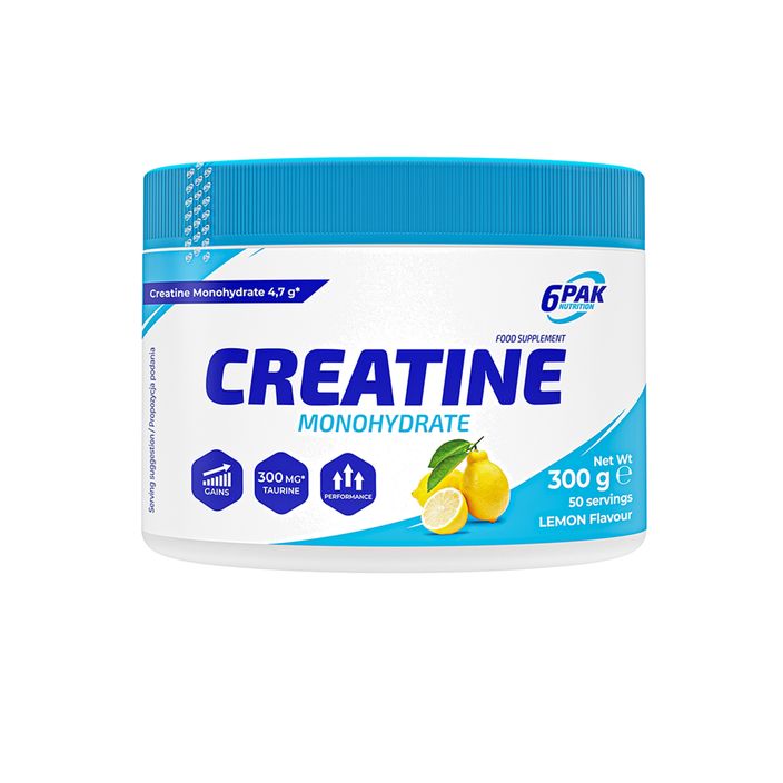 Creatine Monohydrate 6PAK Kreatin 300g citron PAK/243 2