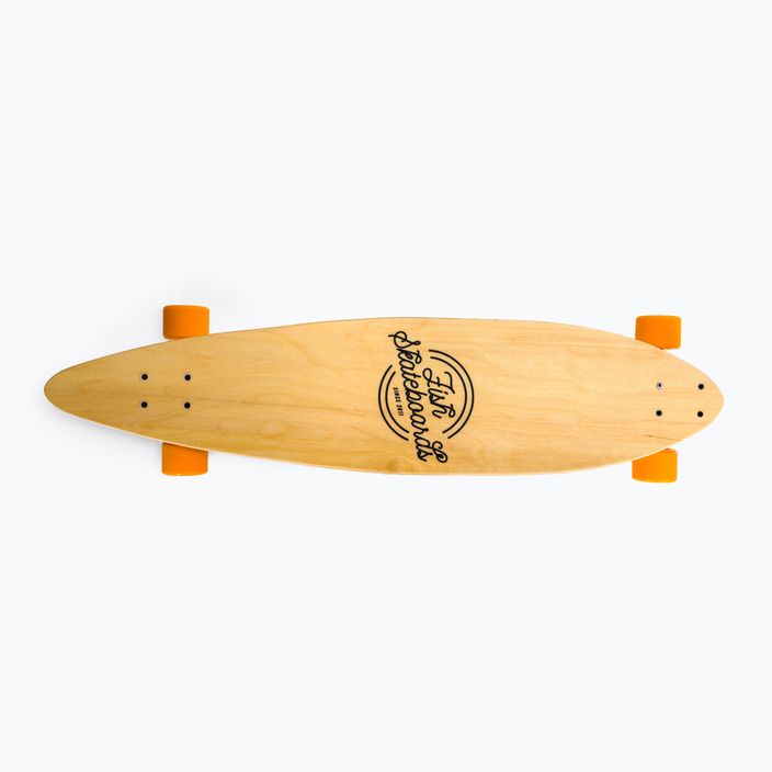 Fish Skateboards Vanlife longboard beige LONG-VANL-SIL-ORA 6