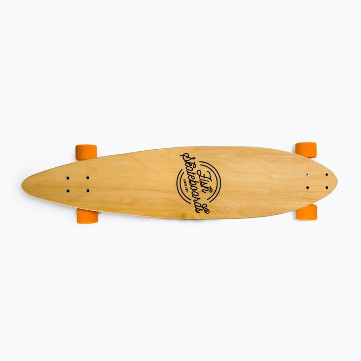 Fish Skateboards Vanlife longboard beige LONG-VANL-SIL-ORA 8
