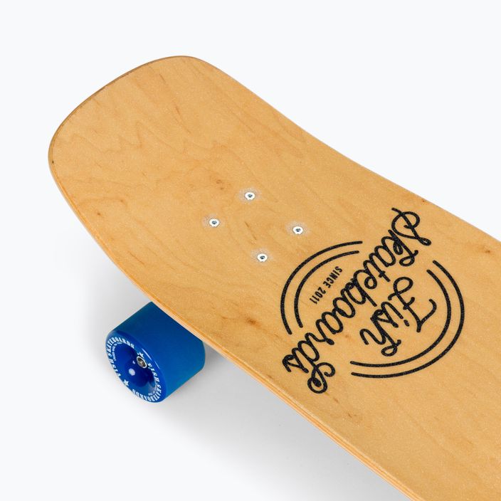 Surfskate skateboard Fish Skateboards Blue SURF-BLU-SIL-NAV 6