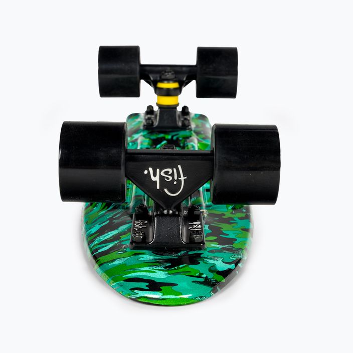 Fish Skateboards Print Camo green FS-FB-CAM-BLA-BLA skateboard 5