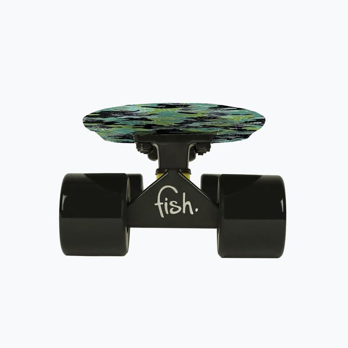 Fish Skateboards Print Camo green FS-FB-CAM-BLA-BLA skateboard 9