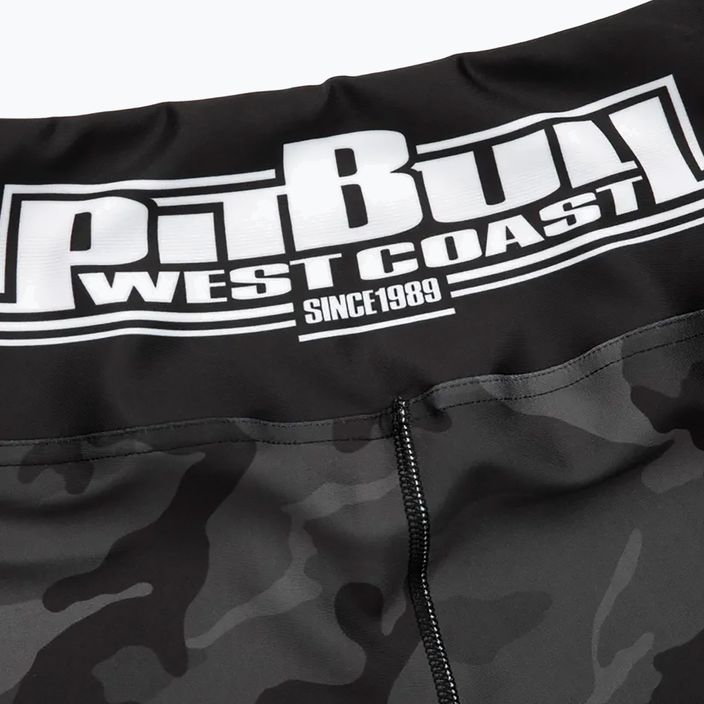 Dámské legíny Pitbull West Coast Compr Pants all black camo 5