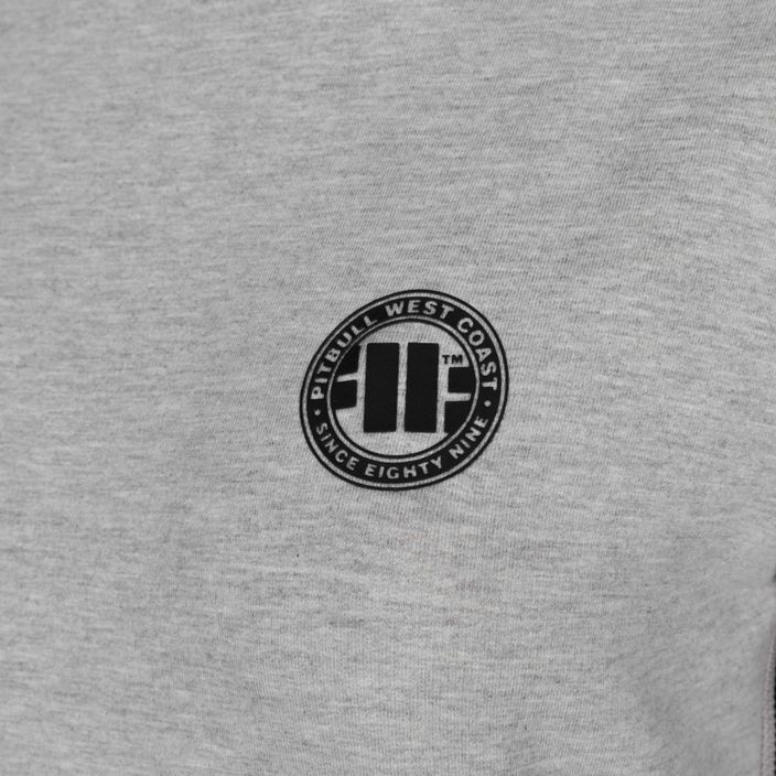 Dámská mikina Pitbull West Coast Crewneck F.Terry „Small Logo” grey/melange 9