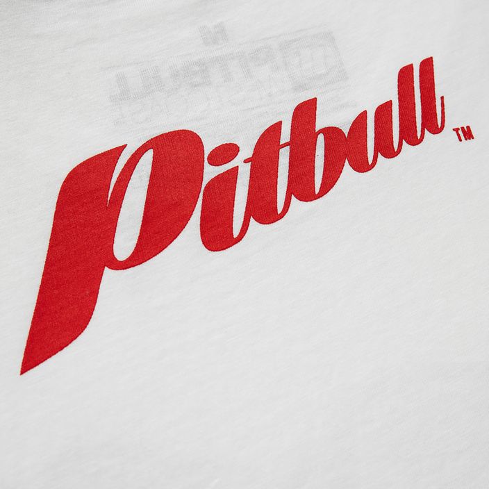 Pánské tričko Pitbull West Coast RED BRAND white 5
