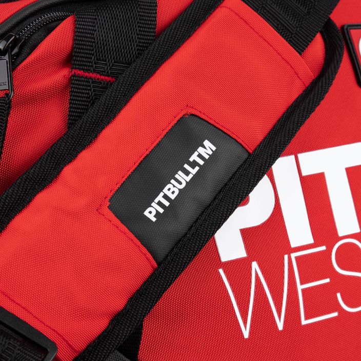 Pánská tréninková taška Pitbull West Coast TNT Sports black/red 10