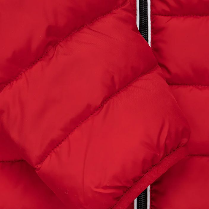 Pánská zimní bunda Pitbull West Coast s kapucí Seacoast červená 8