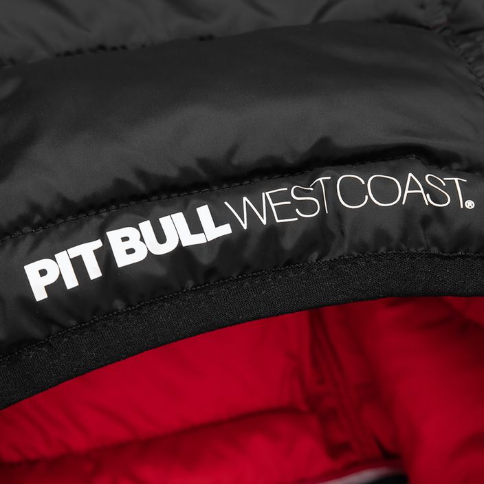 Pánská zimní bunda Pitbull West Coast Padded Hooded Seacoast black 6