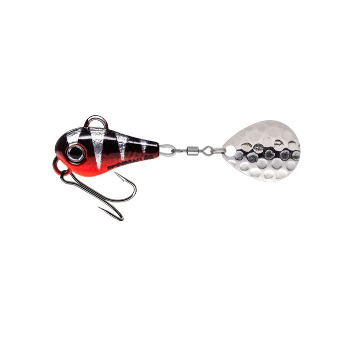 SpinMad Big Tail Spinners Black-Red 1213 2