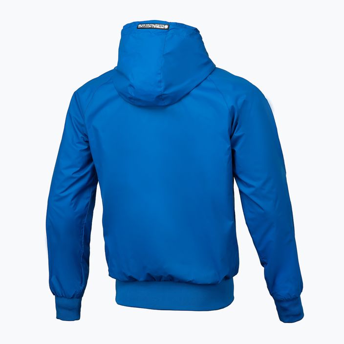 Pánská nylonová bunda s kapucí Pitbull West Coast Athletic royal blue 7