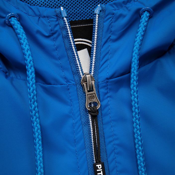 Pánská nylonová bunda s kapucí Pitbull West Coast Athletic royal blue 8