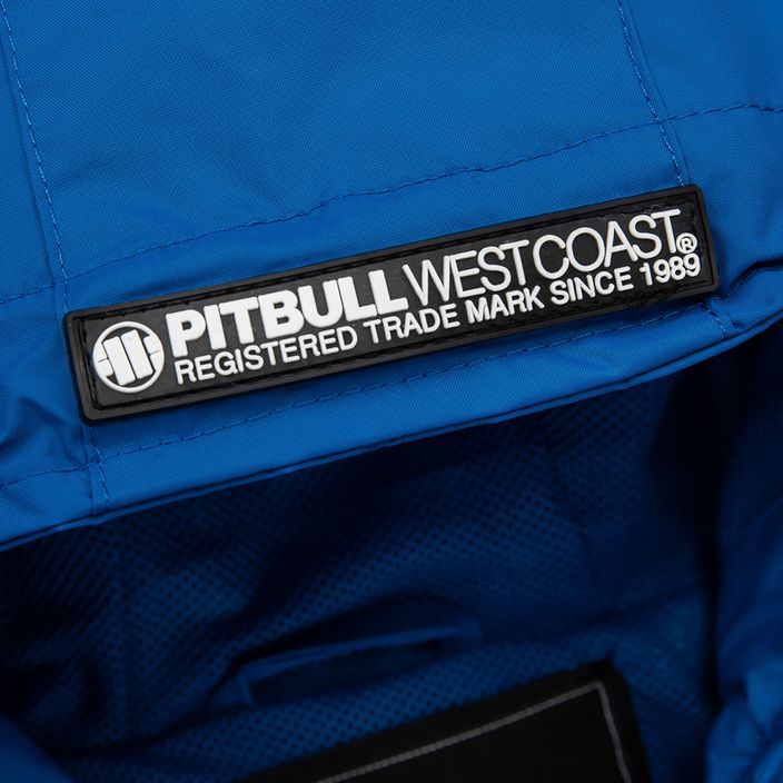 Pánská nylonová bunda s kapucí Pitbull West Coast Athletic royal blue 11