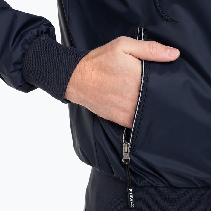Pánská nylonová bunda s kapucí Pitbull West Coast Athletic dark navy 4