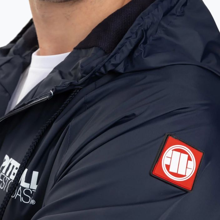Pánská nylonová bunda s kapucí Pitbull West Coast Athletic dark navy 6