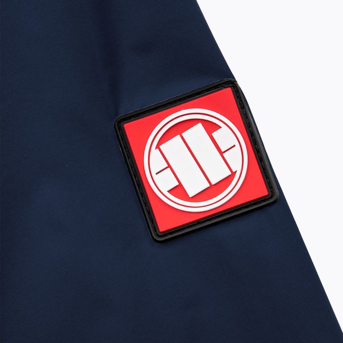 Pánská nylonová bunda s kapucí Pitbull West Coast Athletic dark navy 10