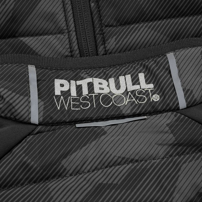 Pitbull West Coast pánská bunda Pacific black/camo 8
