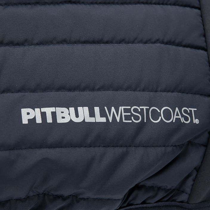 Pánská bunda Pitbull West Coast Dillard s kapucí tmavě modrá 11