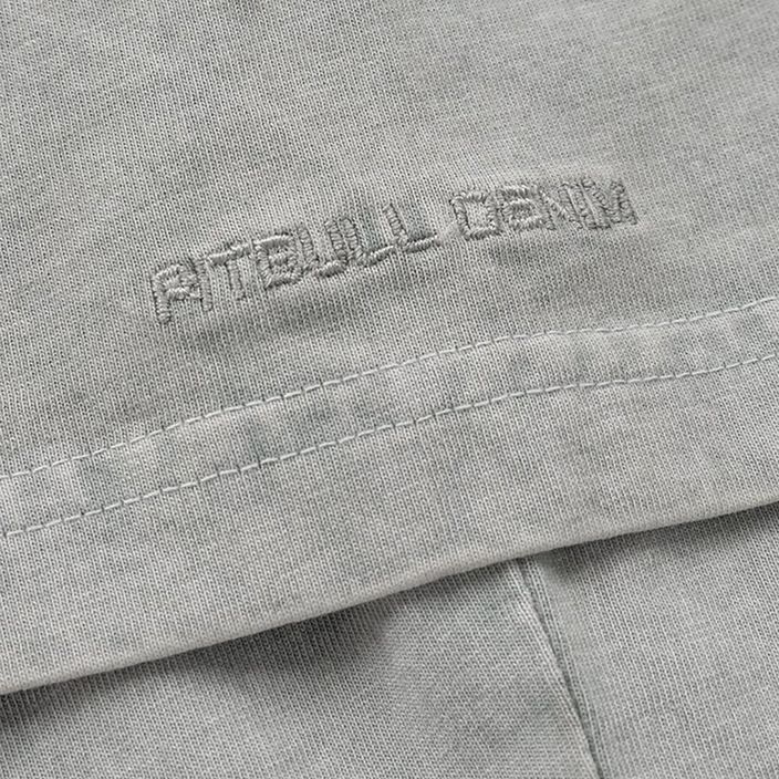 Pánské tričko Pitbull West Coast T-Shirt Small Logo Denim Washed 190 grey/melange 5