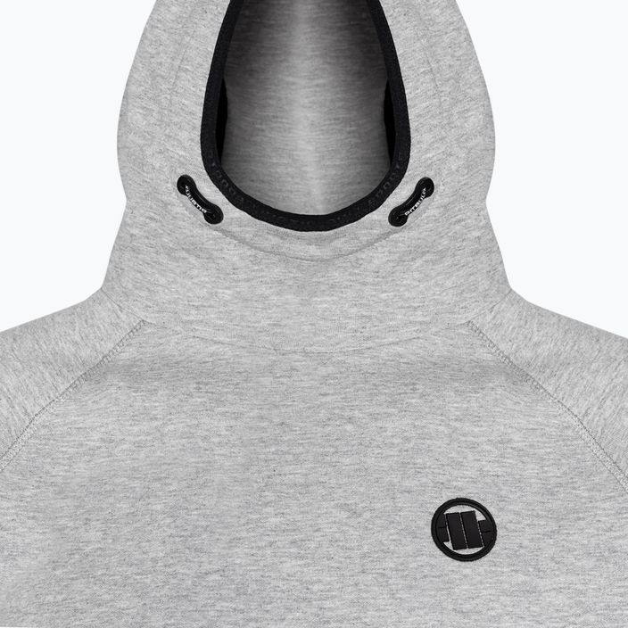 Pánská mikina Pitbull West Coast Skylark Hooded Sweatshirt grey/melange 4