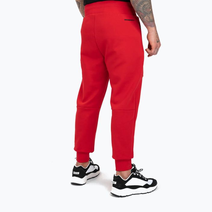 Pánské kalhoty Pitbull West Coast Pants Alcorn red 3