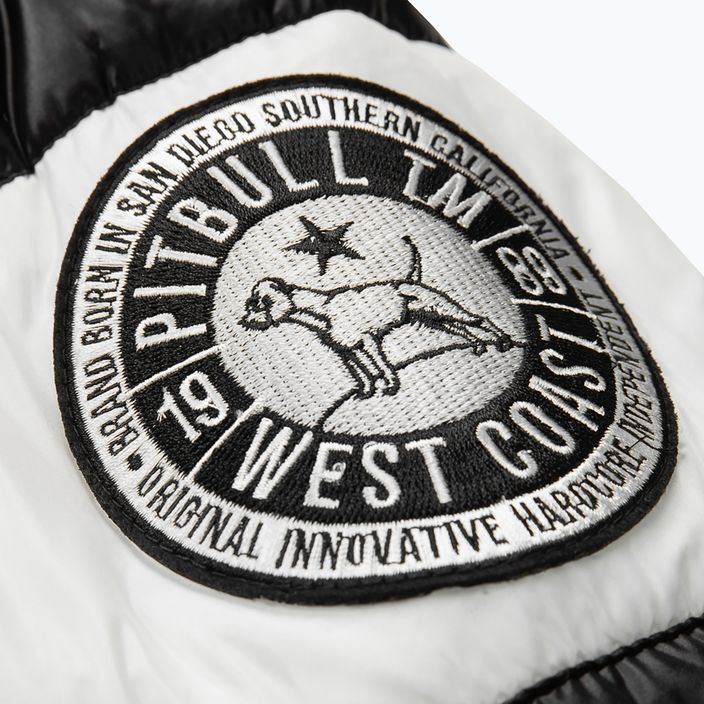 Pánská péřová bunda Pitbull West Coast Cosmo black/white 6