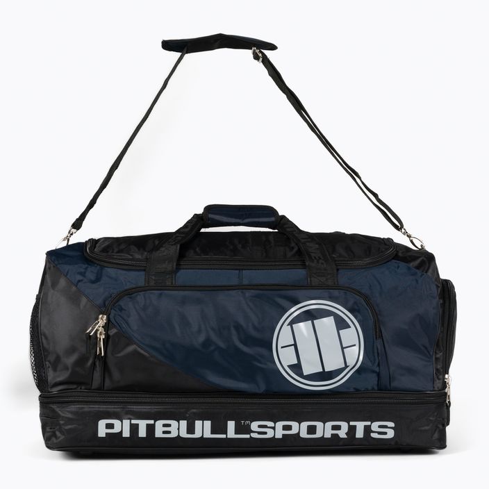 Tréninková taška Pitbull West Coast Big Sports Logo black/dark navy 2