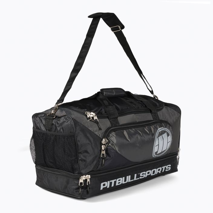 Tréninková taška Pitbull West Coast Big Sports Logo black/grey