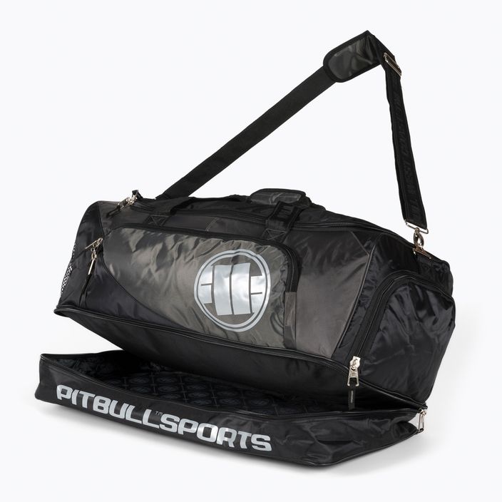 Tréninková taška Pitbull West Coast Big Sports Logo black/grey 5