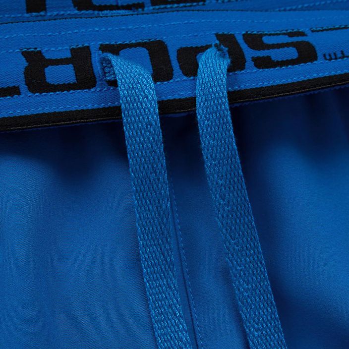 Pánské tréninkové šortky Pitbull West Coast Performance Small Logo blue 4