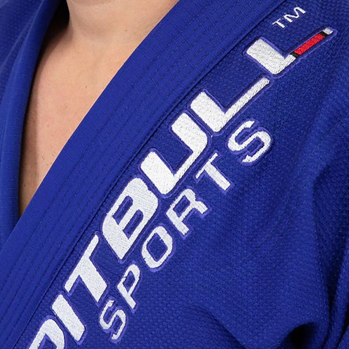 GI pro brazilské jiu-jitsu mužů Pitbull West Coast Gi BJJ PB 2017 450 royal blue 3