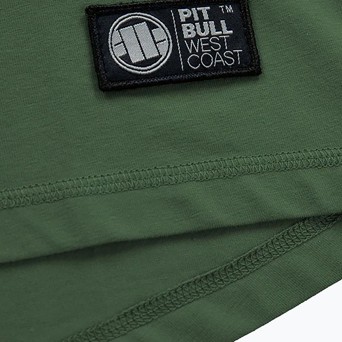 Pánské tričko s dlouhým rukávem Pitbull West Coast Mercado Small Logo 210 GSM olive dillard 5