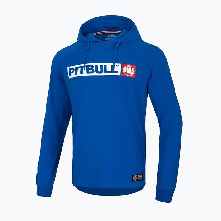 Pánské tričko s dlouhým rukávem Pitbull West Coast Hilltop Spandex 210 royal blue