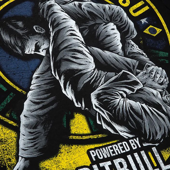Pánské tričko Pitbull West Coast Brazilian Jiu Jitsu black 5